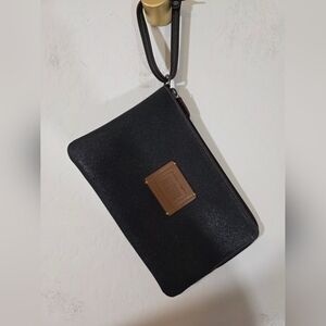 Coach X Disney Black Leather Wristlet